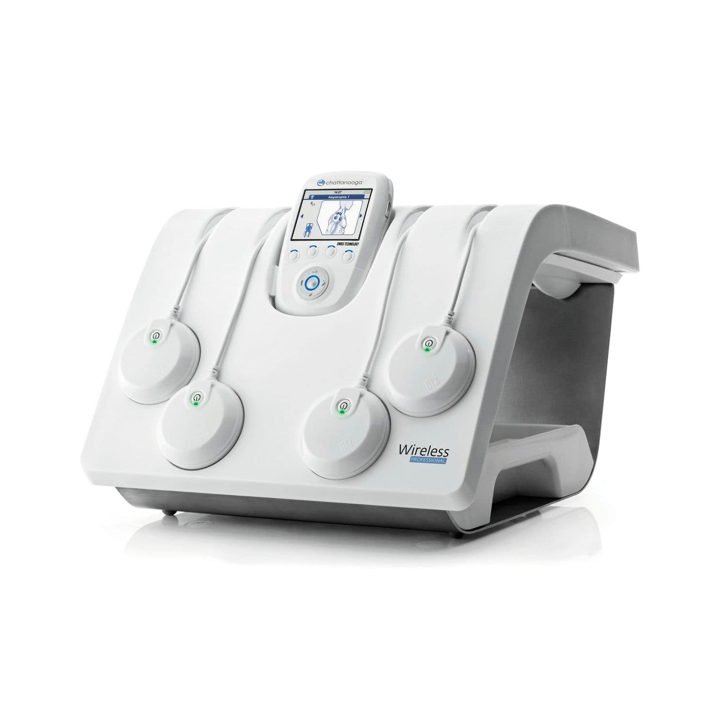 Chattanooga 4 Channel Wireless Professional Standard unit - NMES / TENS (2 remotes) - physio supplies canada