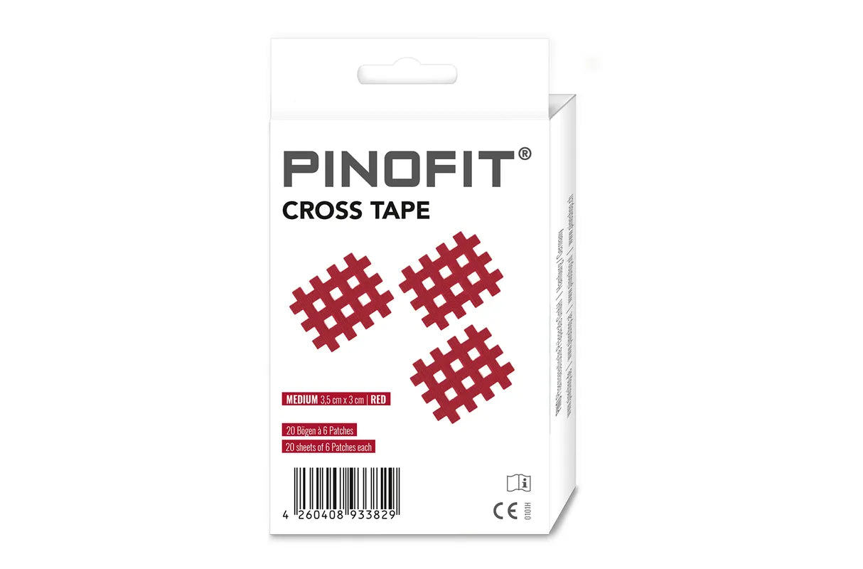 Cross Tape red (medium) - MediSportsUSA