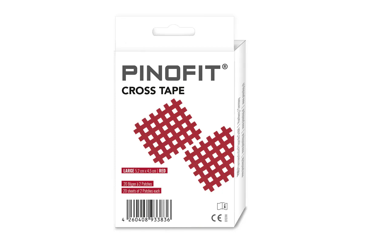 Cross Tape red (large) - MediSportsUSA