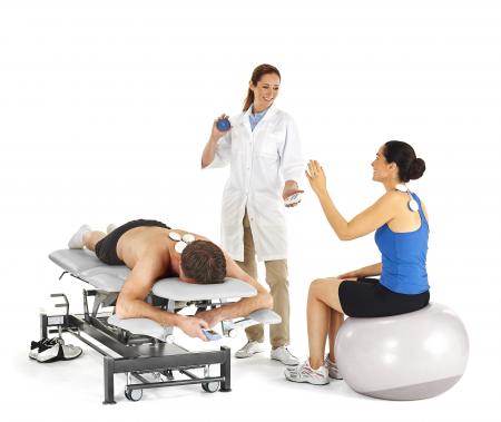 Chattanooga 4 Channel Wireless Professional Standard unit - NMES / TENS (2 remotes) - physio supplies canada