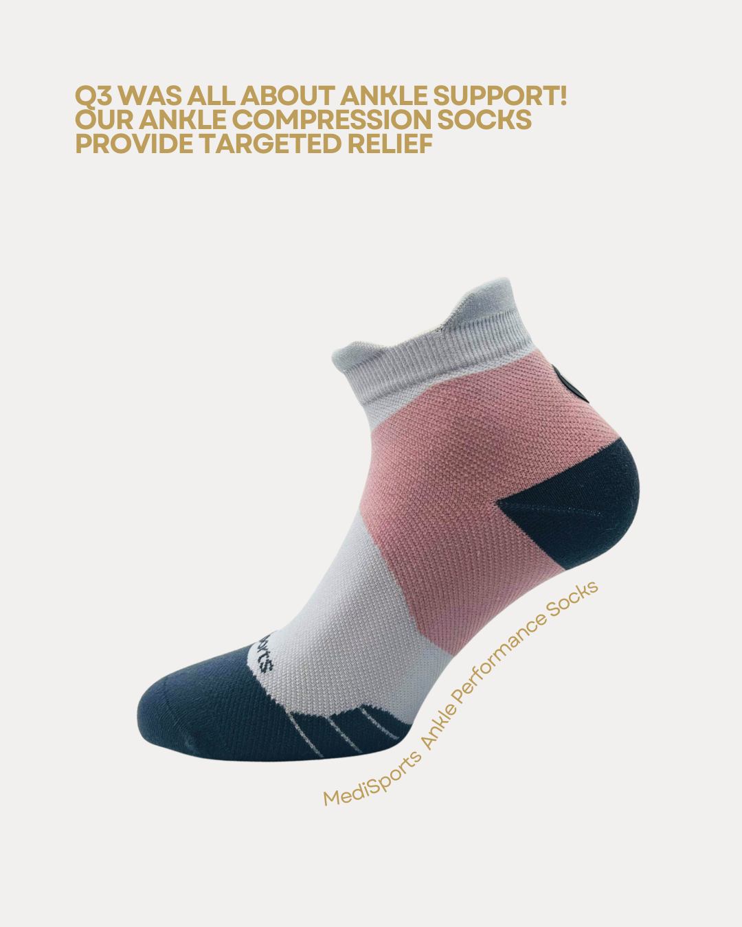 Performance Ankle socks ( 20-30 mmhg)