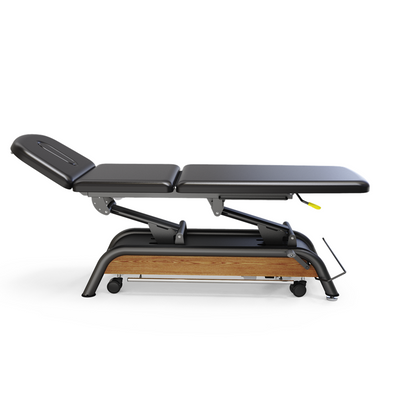 MediSports 3 Section Electric Treatment Table (Black) - MediSportsUSA