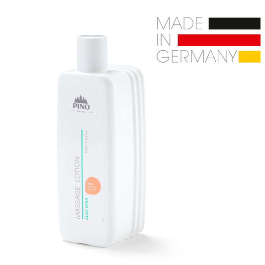 Pino Massage Lotion With Aloe Vera (1 Liter) - MediSportsUSA
