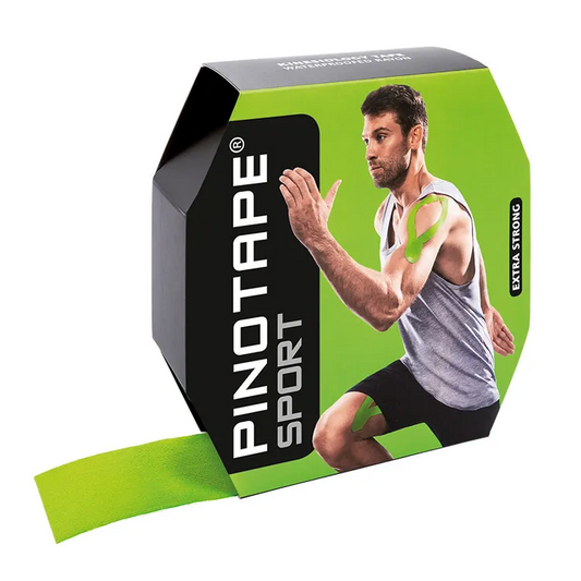 PINO Kinesiology Tape Sport Lime (35M) - MediSportsUSA