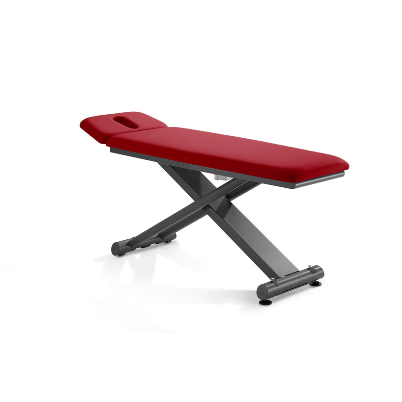 PINO Q Massage Table with 3 part head section (Made in Germany) - MediSportsUSA