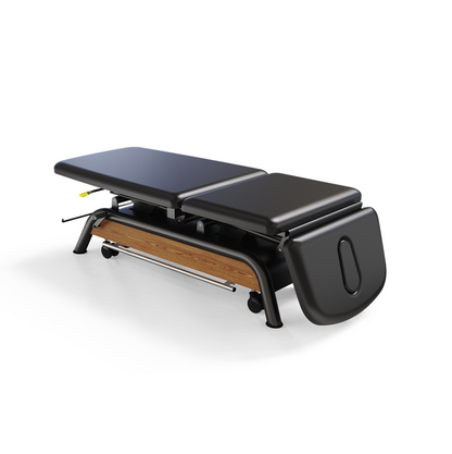 MediSports 3 Section Electric Treatment Table (Black) - MediSportsUSA
