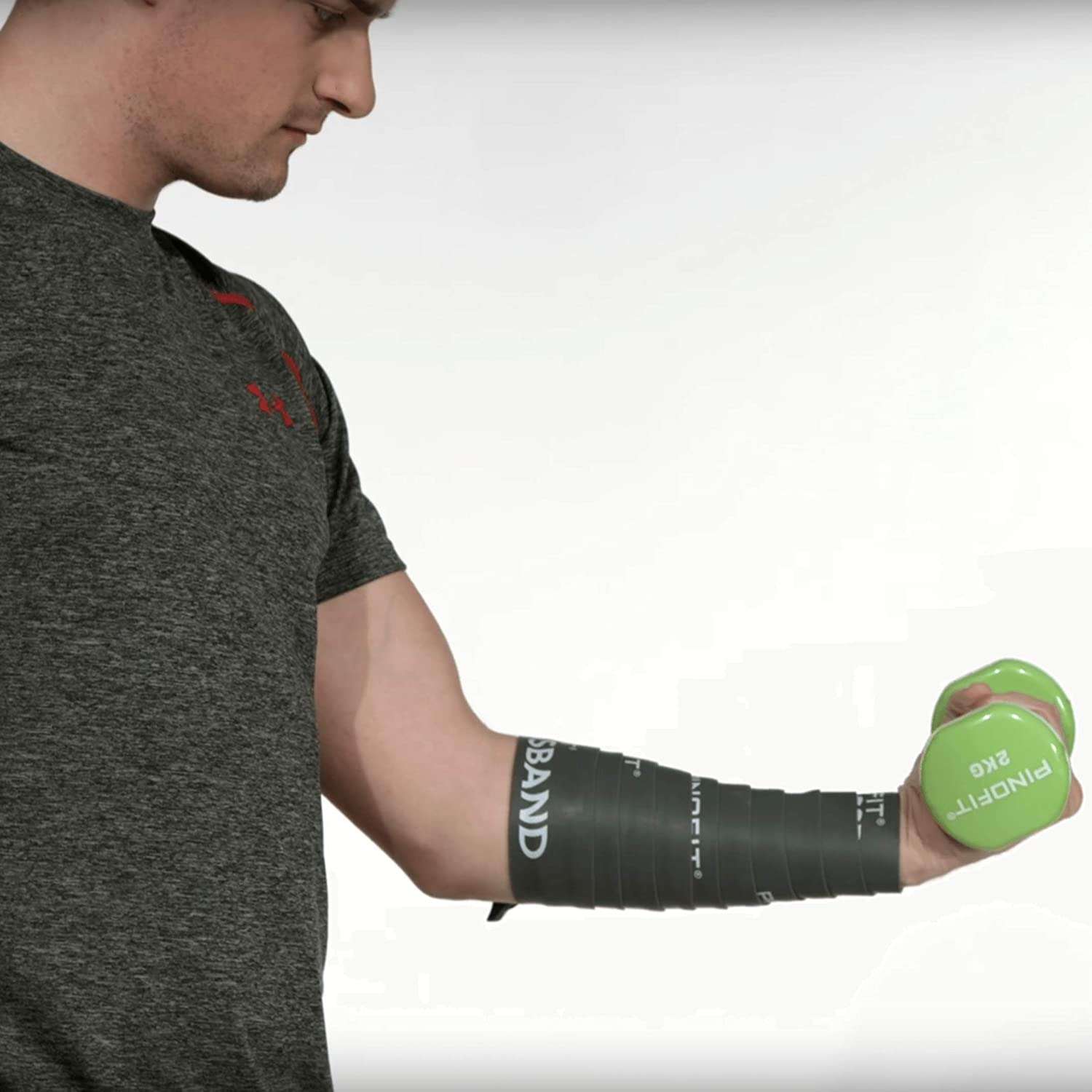 Pinofit Floss Band Dark Gray (2 m X 5cm) - MediSportsUSA