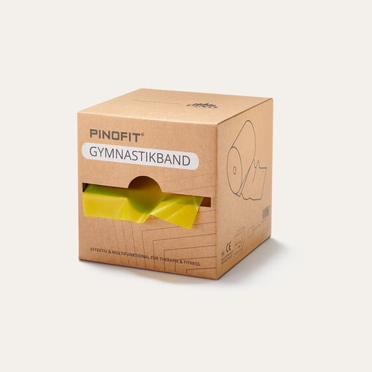 PINOFIT exercise band yellow, light resistance