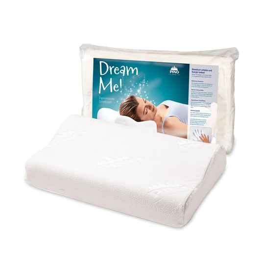 PINO DREAM ME! Ergonomic sleeping pillow (50 x 30 x 11/10/8/7 cm)