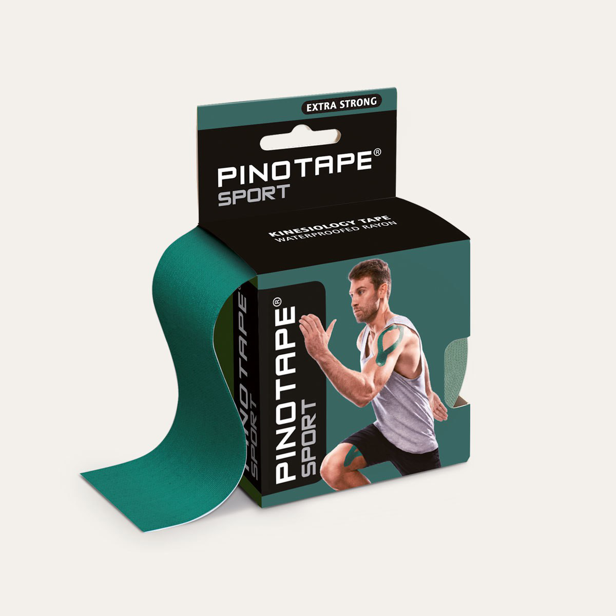 PINOTAPE Sport PINO Dark green (5 m x 5 cm)