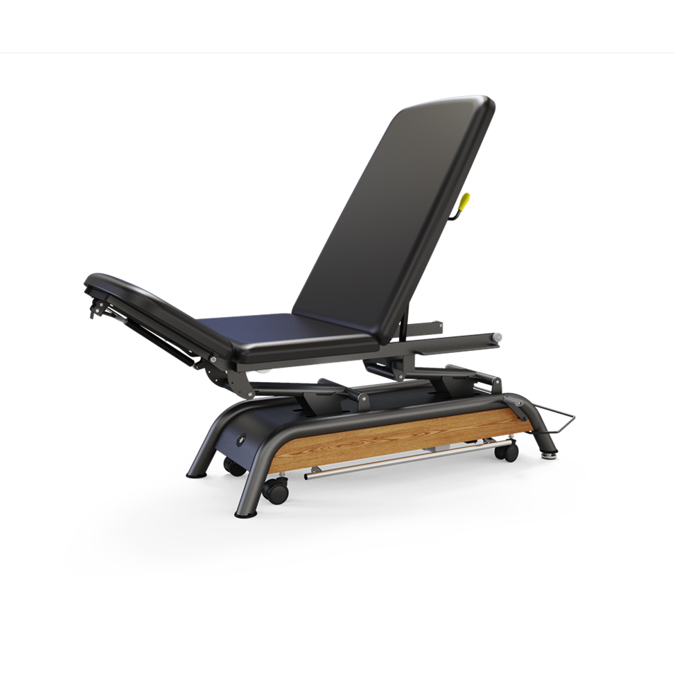 MediSports 3 Section Electric Treatment Table (Black) - MediSportsUSA