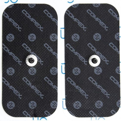 COMPEX PERFORMANCE SNAP 5X10CM RECT. 2/PK ELECTRODES - SNAP - medisports