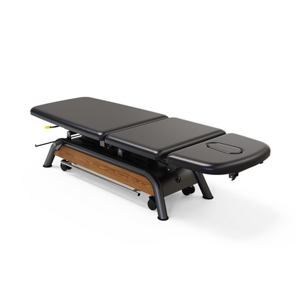 MediSports 3 Section Electric Treatment Table (Black) - MediSportsUSA