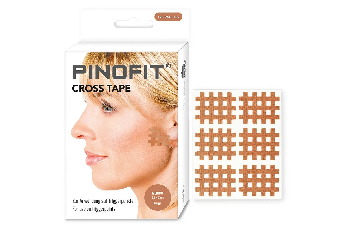 Cross Tape light beige (medium) - MediSportsUSA