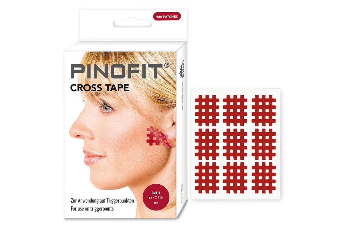 Cross Tape red (small) - MediSportsUSA